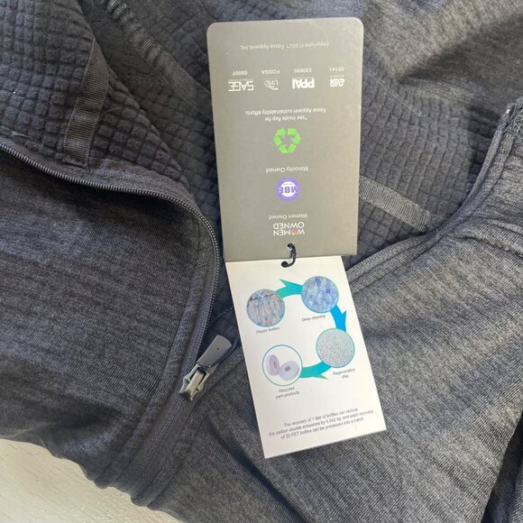 Fossa Laguna Pullover Shirt 1/4 Zip Mens 2XL Gray Size New - Picture 16 of 16